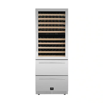 Forno 30" Triple Zone Wine Cooler - FWCDR6697-30S