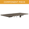 Finn Walnut 7PC Set w/Side Chairs