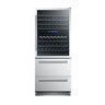 Forno 30" Triple Zone Wine Cooler - FWCDR6661-30S