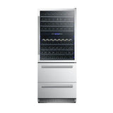 Forno 30" Triple Zone Wine Cooler - FWCDR6661-30S
