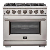 Forno 36" Gas Range w/Convection Oven, S.S. - FFSGS6260-36