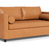Ladybird 72" Leather Full Sleeper Loveseat -