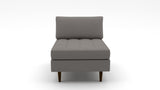 Ladybird Armless Chair - Peyton Slate