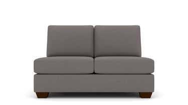 Manor Armless Loveseat - Nepal Clay