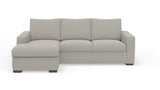 Mesa 101" Reversible Sofa Chaise - Bloke Cotton