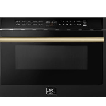 Quality Home 24" Under-Counter Microwave - FMWDR3000-24BLK