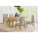 Portland Natural 7PC Standard Rectangular Set w/Armchairs