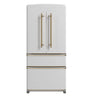 Forno 33" French Door Refrigerator, White - FFFFD1791-33WHT