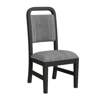 Ridgemont - Dining Side Chair with Grey Fabric