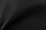 Rainey Leather Ottoman - Sonoma Black