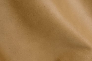 Rainey Leather Ottoman - Sonoma Camel
