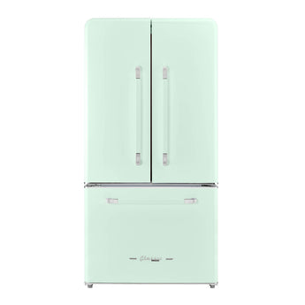 Classic Retro 21cf Bottom Mount Refrigerator, Summer Mint Gr - UGP-595LLGAC