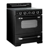 Classic Retro 30" Electric Range, Midnight Black - UGP-30CRECB