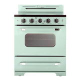Classic Retro 30" Electric Range, Summer Mint Green - UGP-30CRECLG