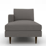 Wallace Untufted Laf Chaise - Peyton Slate