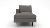 Wallace Untufted Laf Chaise - Peyton Slate