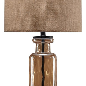 Laurentia - Glass Table Lamp  - Champagne