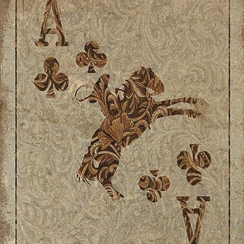 Old Wild West Ace By Cindy Jacobs - Light Brown