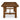 Mikoshi - Dining Table Small - Brown