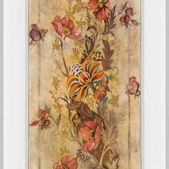 Fleur Delicate I By Georgie - Framed Print Wall Art - Beige