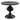 Lexie - Aluminum Dining Table - Black