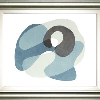 22x26 Homage to Eames II By Rob Delamater - Light Blue