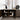 Dennis - 3 Door Marble Top Sideboard Buffet - Tobacco Gray