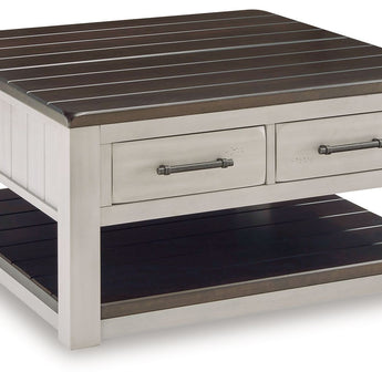 Darborn - Lift Top Cocktail Table - Gray / Brown