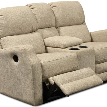 EZ Motion - EZ1A00 - Loveseat doble reclinable de tela