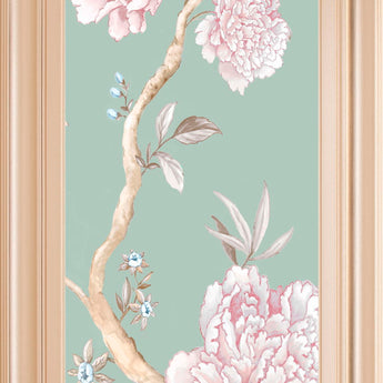 Oriental Garden I By Eva Watts - Green