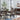 Lavinton - Marrón - 8 piezas - Mesa extensible de comedor, 6 sillas laterales, servidor