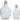 Marcin - Vase Set (Set of 2) - Clear