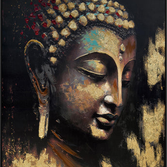 Buddha On Black - Black