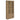 Hawthorne - 4-Shelf Glass Door Tall Cabinet With Drawers