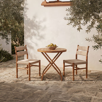 Raf - Outdoor Dining Chair (Set of 2) - Natural
