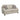 Glenn - Loveseat tapizado con brazos ingleses - Gris claro