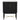 Vida Black - Marble Top Wine Cabinet - White / Black