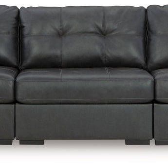 Brindley Pier - 3-Piece Sectional Sofa - Fog