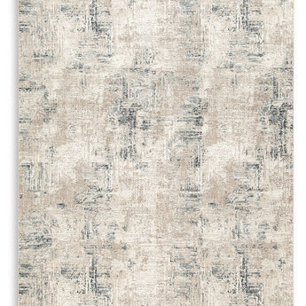 Gentor - 8' x 10' Rug - Blue / Ivory