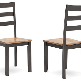 Gesthaven - Dining Room Side Chair (Set of 2) - Natural / Brown