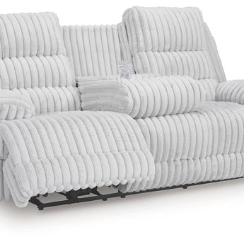 Rhines Falls - Sofá reclinable eléctrico con mesa abatible - Aleación