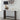 Burkhaus - White / Dark Brown - Sofa Table