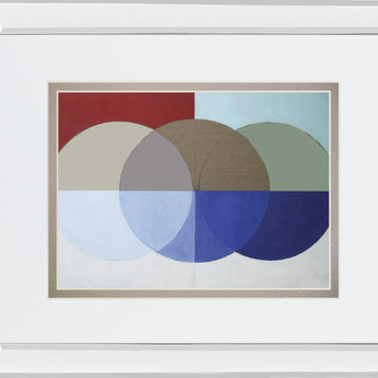 Clear Intentions III By Bellissimo Art - Blue