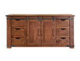 Parota TV Stand - detail