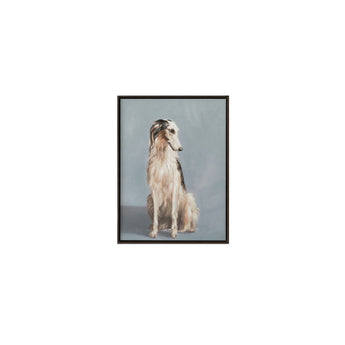 Blue - Framed Painting - Multicolor