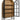 Gwenwich - Natural / Black - Accent Cabinet