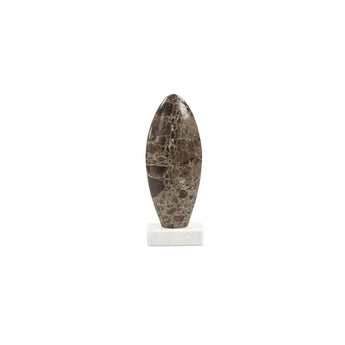 Boda - Sculpture Dark Emperador Marble - Brown