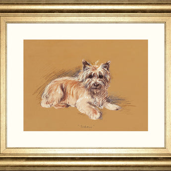 Andrew By Mac - Framed Print Wall Art - Beige