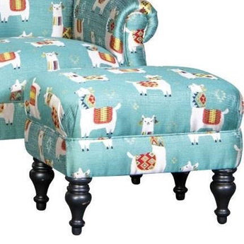 Mayo 8960 Series Traditional Ottoman with Turned Legs