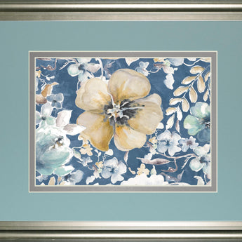 34x40 Indigo Beautiful I By PatriciaPinto - Light Blue
